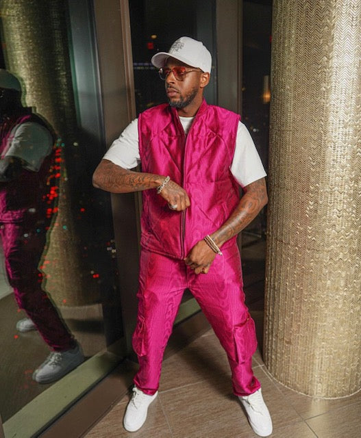 Woodgrain Puffer Vests